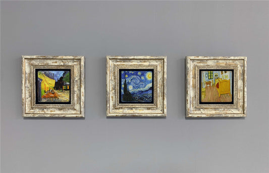 3-PIECE FRAME NATURAL STONE WALL DECOR / 3CDD-40-414 (WALL DECOR)