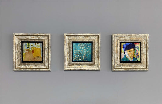 3-PIECE FRAME NATURAL STONE WALL DECOR / 3CDD-40-412 (WALL DECOR)