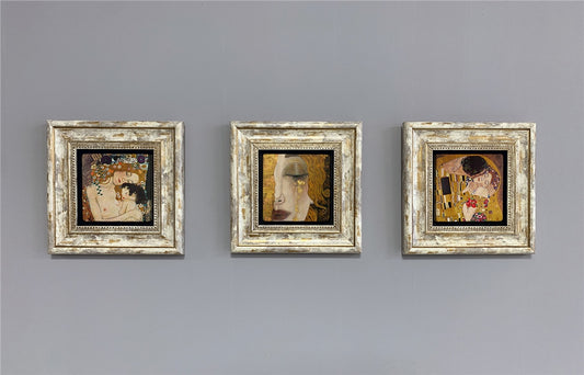 3-PIECE FRAME NATURAL STONE WALL DECOR / 3CDD-40-275 (WALL DECOR)