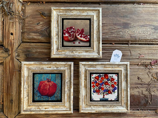 3-PIECE FRAME NATURAL STONE WALL DECOR / 3CDD-40-203 (WALL DECOR)