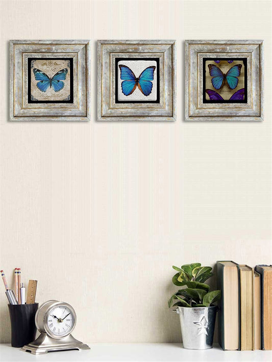 3-PIECE FRAME NATURAL STONE WALL DECOR / 3CDD-40-084 (WALL DECOR)