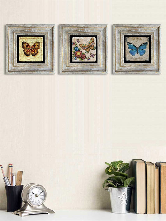 3-PIECE FRAME NATURAL STONE WALL DECOR / 3CDD-40-089 (WALL DECOR)