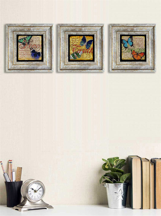 3-PIECE FRAME NATURAL STONE WALL DECOR / 3CDD-40-074 (WALL DECOR)