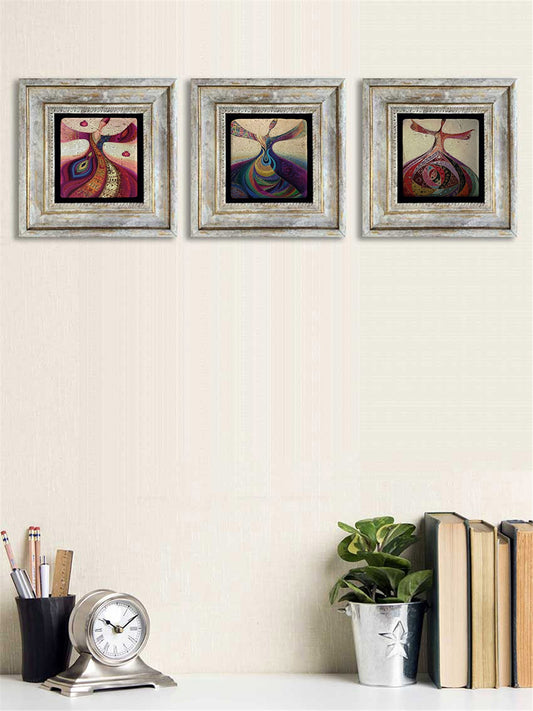 3-PIECE FRAME NATURAL STONE WALL DECOR / 3CDD-40-049 (WALL DECOR)