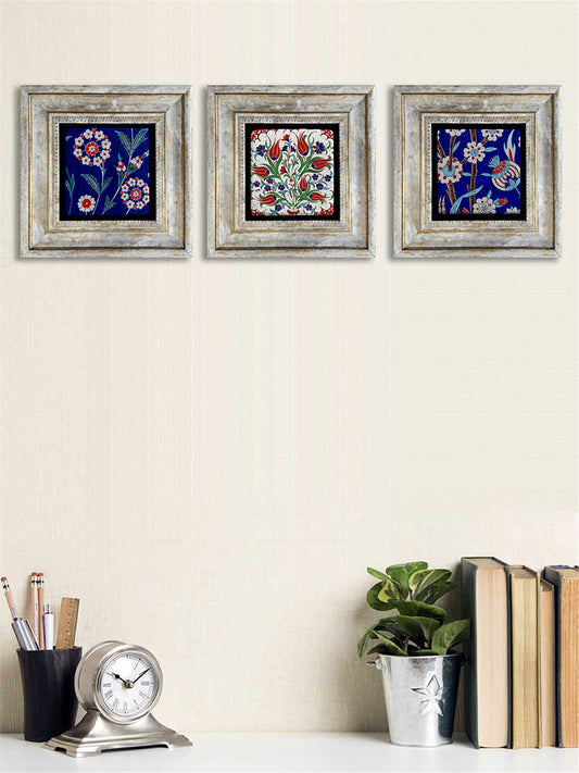 3-PIECE FRAME NATURAL STONE WALL DECOR / 3CDD-40-047 (WALL DECOR)