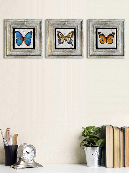 3-PIECE FRAME NATURAL STONE WALL DECOR / 3CDD-40-090 (WALL DECOR)