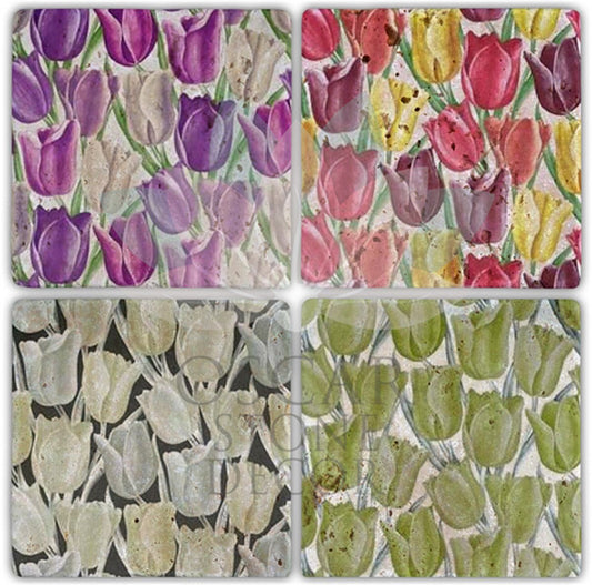 AMSTERDAM 4-Piece NATURAL STONE COASTERS / BA003 (COASTER)