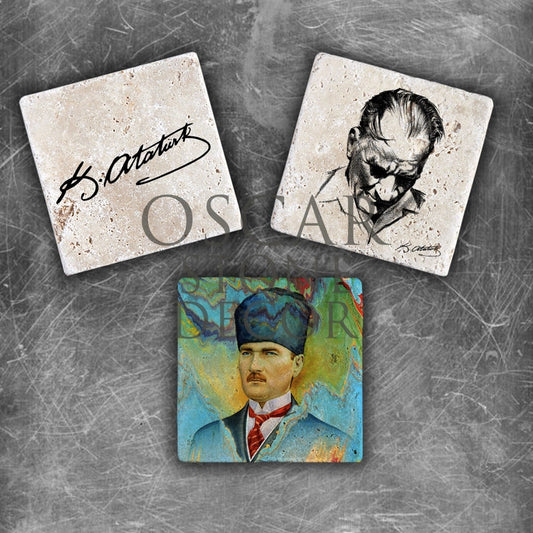 OUR FATHER NATURAL STONE MAGNET SET / MG-083