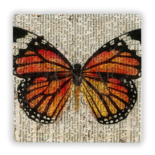 BUTTERFLY PAPER NATURAL STONE WALL DECOR / DD330 (WALL DECOR)