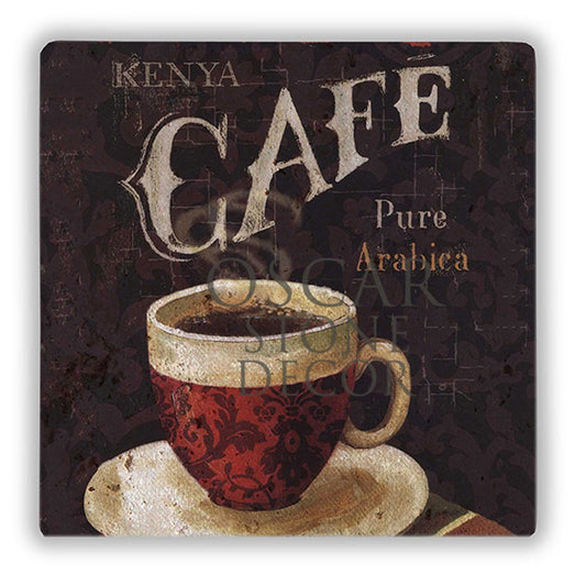 CAFE KENYA NATURAL STONE WALL DECOR / DD281 (WALL DECOR)