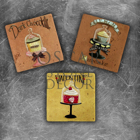 CAKE DANGER NATURAL STONE MAGNET SET / MG-125