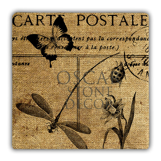 CARTE POSTALE NATURAL STONE WALL DECOR / DD21 (WALL DECOR)