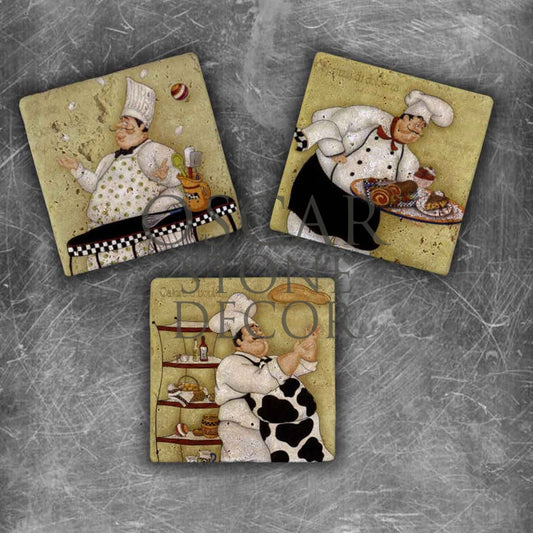 COOKER NATURAL STONE MAGNET SET / MG-068