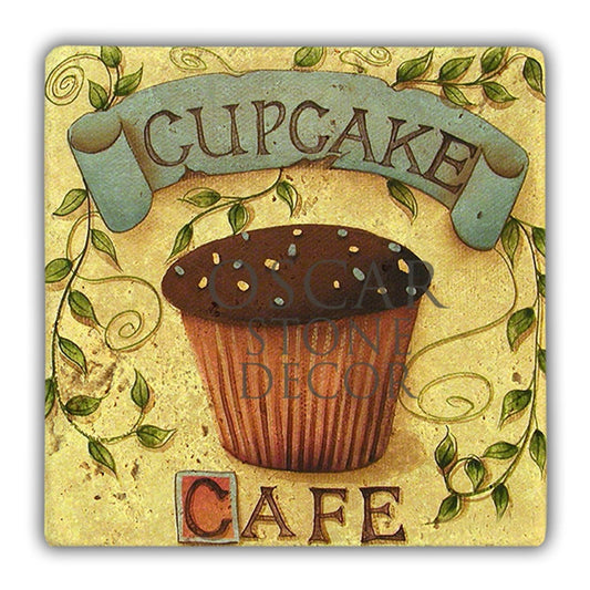 DD030-CUPCAKE CAFE NATURAL STONE WALL DECOR / DD30 (WALL DECOR)