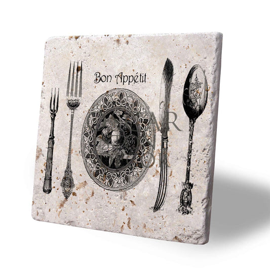 NATURAL STONE trivet / NH-13 (TRIVET)