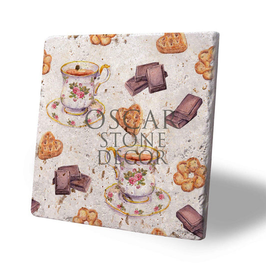 NATURAL STONE trivet / NH-64 (TRIVET)