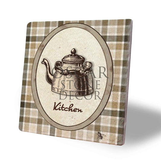 NATURAL STONE trivet / NH-72 (TRIVET)