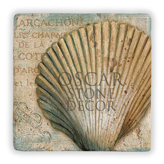 OYSTER NATURAL STONE WALL DECOR / DD240 (WALL DECOR)