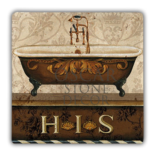 TUB NATURAL STONE WALL DECOR / DD12 (WALL DECOR)