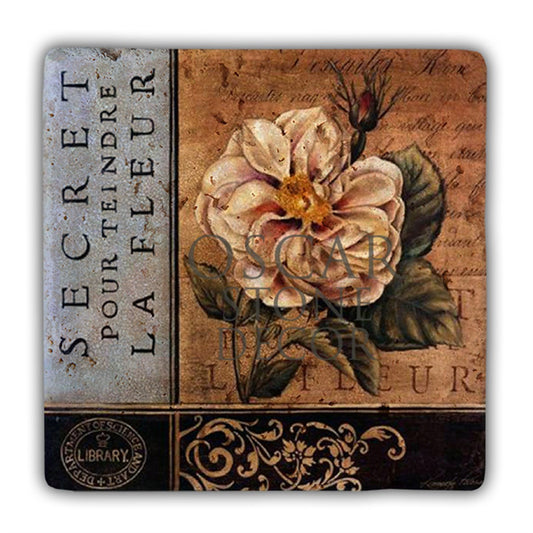 LA FLEUR NATURAL STONE WALL DECOR / DD358 (WALL DECOR)