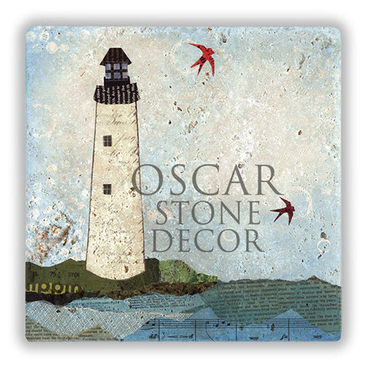 LIGHTHOUSE NATURAL STONE WALL DECOR / DD302 (WALL DECOR)