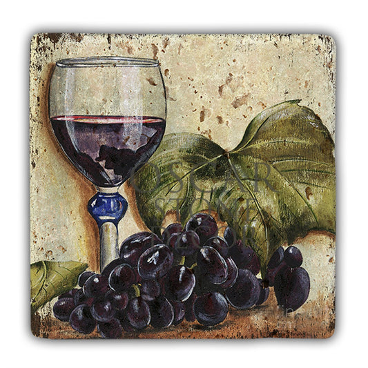 RED WINES NATURAL STONE WALL DECOR / DD361 (WALL DECOR)