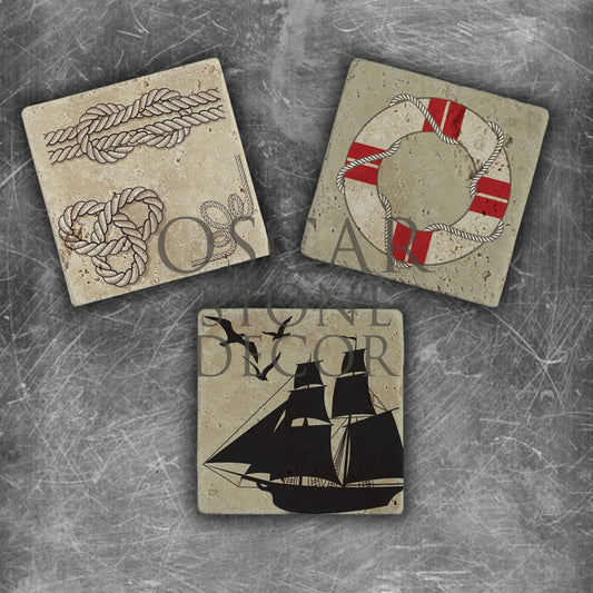 SAILOR NATURAL STONE MAGNET SET / MG-138