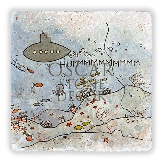 SEA LIFE NATURAL STONE WALL DECOR / DD201 (WALL DECOR)