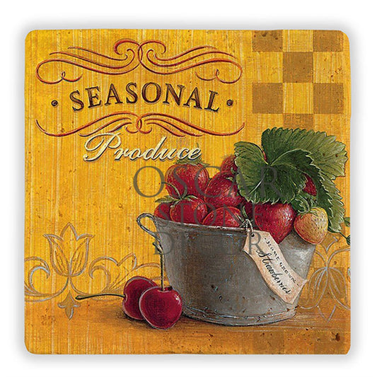 SEASONAL NATURAL STONE WALL DECOR / DD217 (WALL DECOR)