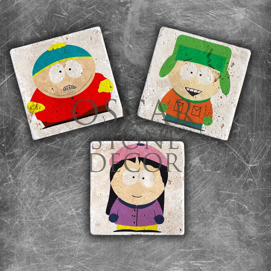 SOUTHPARK NATURAL STONE MAGNET SET / MG-147