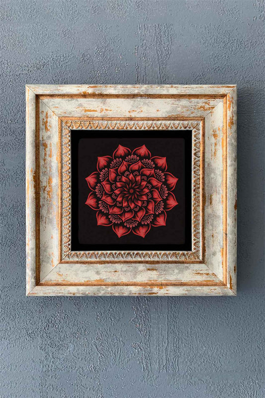 SINGLE FRAME NATURAL STONE WALL DECOR / CDD1-40-1359 (WALL DECOR)