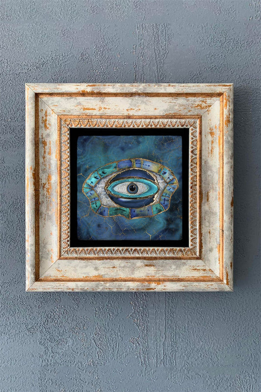 SINGLE FRAME NATURAL STONE WALL DECOR / CDD1-40-1150 (WALL DECOR)