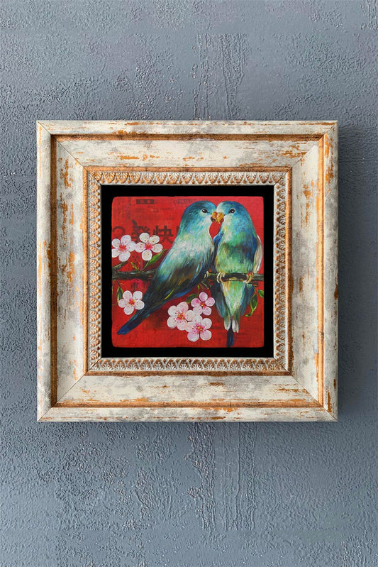 SINGLE FRAME NATURAL STONE WALL DECOR / CDD1-40-1230 (WALL DECOR)