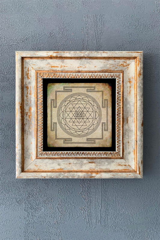 SINGLE FRAME NATURAL STONE WALL DECOR / CDD1-40-1250 (WALL DECOR)