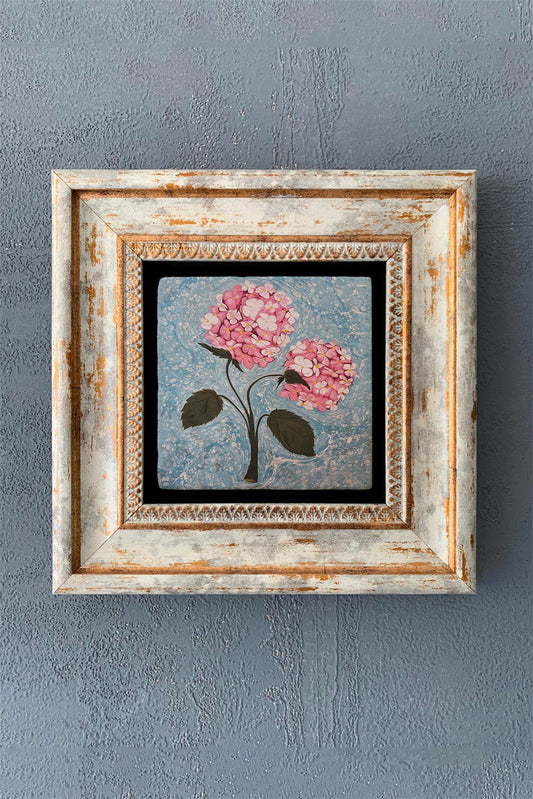 SINGLE FRAME NATURAL STONE WALL DECOR / CDD1-40-1222 (WALL DECOR)