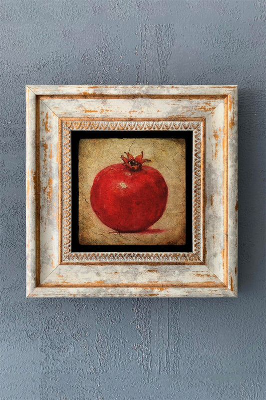 SINGLE FRAME NATURAL STONE WALL DECOR / CDD1-40-1047 (WALL DECOR)