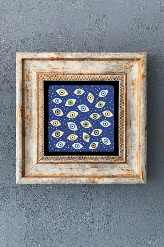 SINGLE FRAME NATURAL STONE WALL DECOR / CDD1-40-1001 (WALL DECOR)