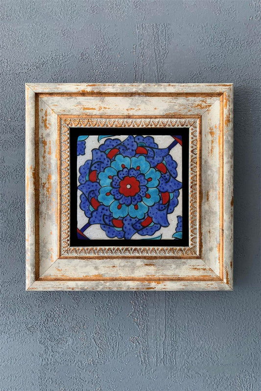 SINGLE FRAME NATURAL STONE WALL DECOR / CDD1-40-1166 (WALL DECOR)
