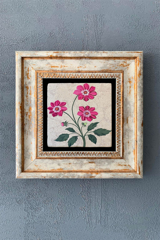 SINGLE FRAME NATURAL STONE WALL DECOR / CDD1-40-1135 (WALL DECOR)
