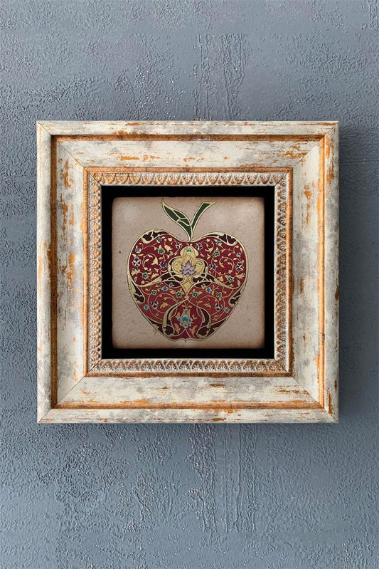 SINGLE FRAME NATURAL STONE WALL DECOR / CDD1-40-1071 (WALL DECOR)