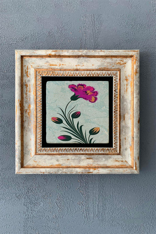 SINGLE FRAME NATURAL STONE WALL DECOR / CDD1-40-1134 (WALL DECOR)
