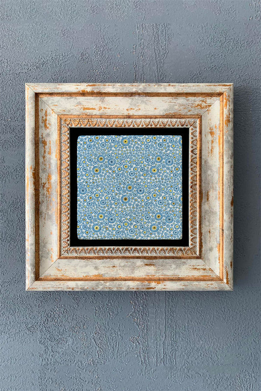 SINGLE FRAME NATURAL STONE WALL DECOR / CDD1-40-1182 (WALL DECOR)