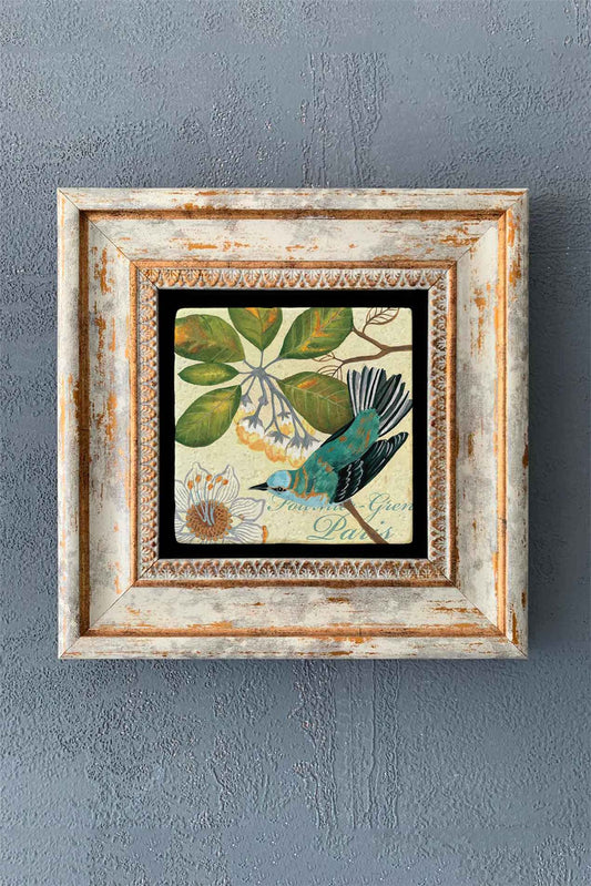 SINGLE FRAME NATURAL STONE WALL DECOR / CDD1-40-1261 (WALL DECOR)