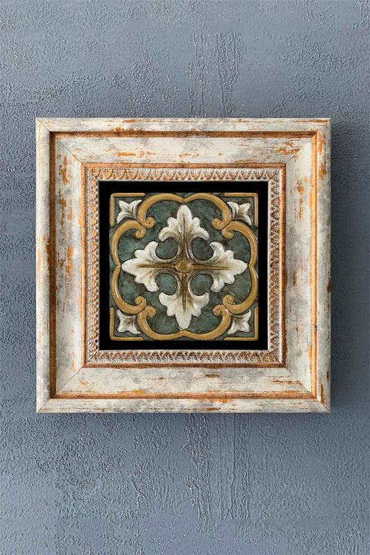 SINGLE FRAME NATURAL STONE WALL DECOR / CDD1-40-1320 (WALL DECOR)