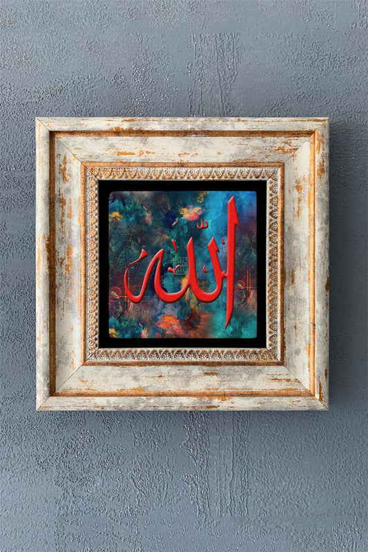 SINGLE FRAME NATURAL STONE WALL DECOR / CDD1-40-1113 (WALL DECOR)