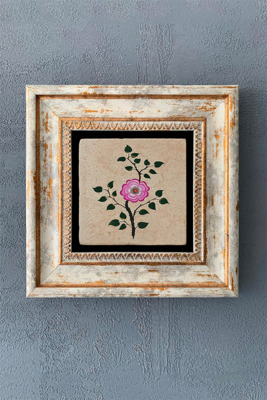 SINGLE FRAME NATURAL STONE WALL DECOR / CDD1-40-1138 (WALL DECOR)