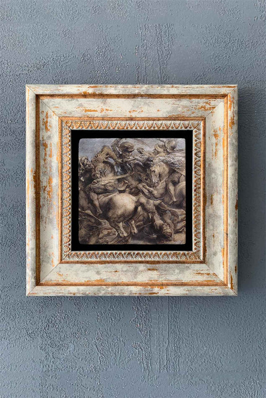 SINGLE FRAME NATURAL STONE WALL DECOR / CDD1-40-1314 (WALL DECOR)