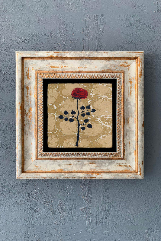 SINGLE FRAME NATURAL STONE WALL DECOR / CDD1-40-1161 (WALL DECOR)