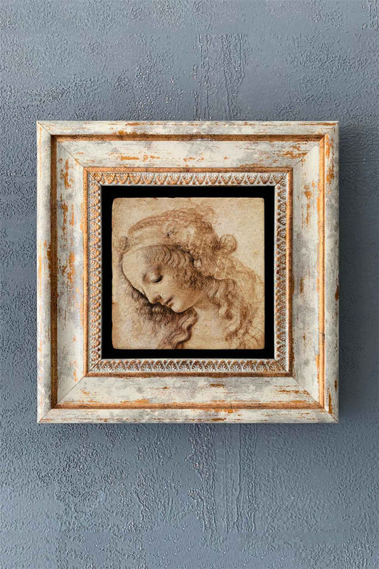 SINGLE FRAME NATURAL STONE WALL DECOR / CDD1-40-1333 (WALL DECOR)