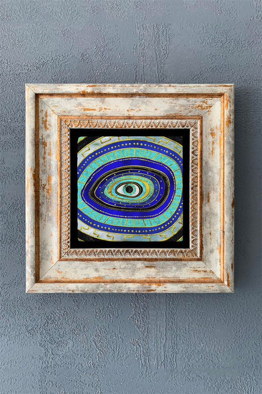 SINGLE FRAME NATURAL STONE WALL DECOR / CDD1-40-1100 (WALL DECOR)